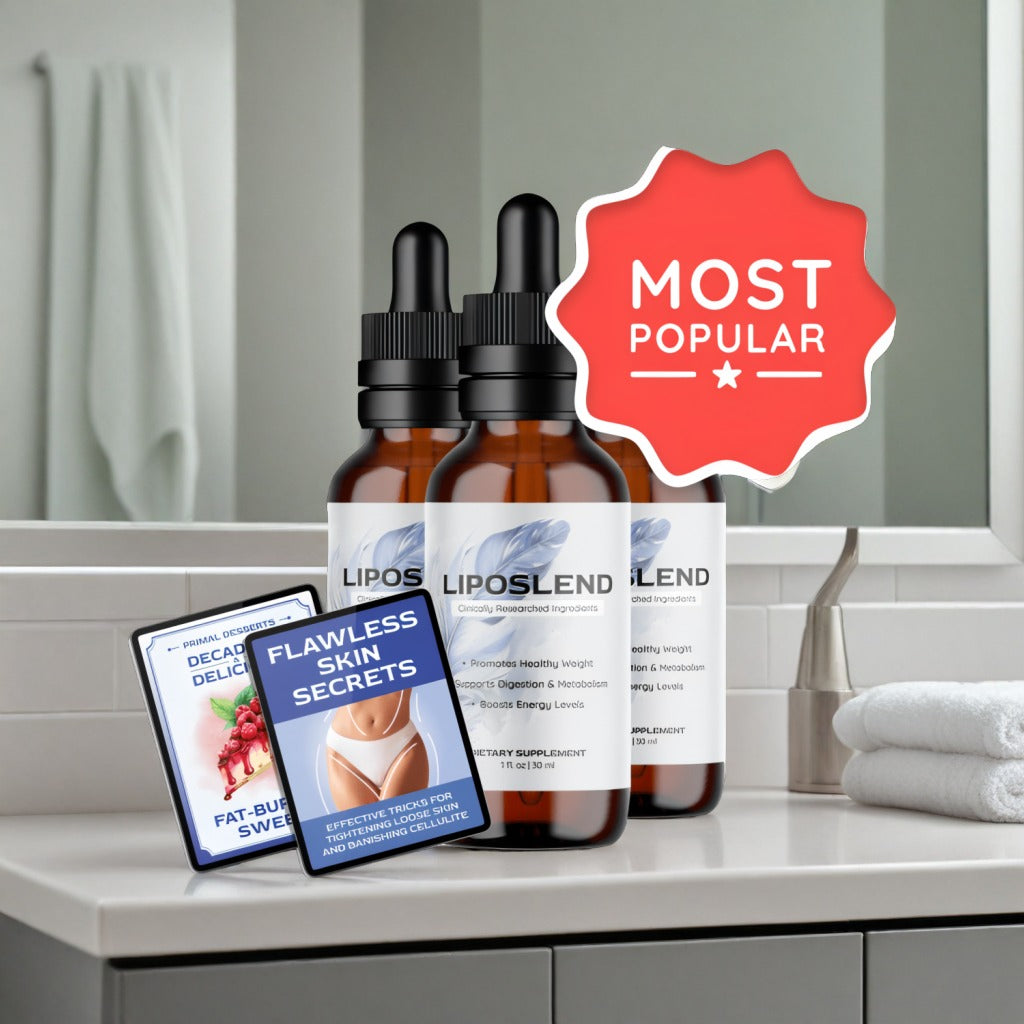 LipoSlend - 3 Bottles + 2  Ebooks